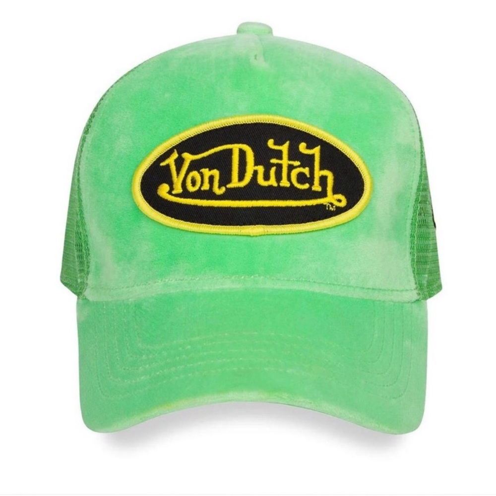 Von Dutch Green Trucker Hat